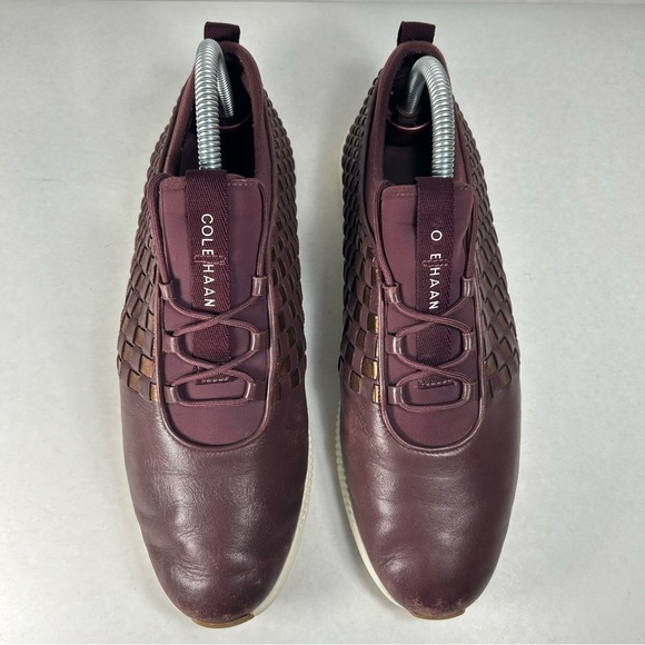 Cole Haan 2.0 Studiogrand Basketweave Wine/ Purple Casual Shoe W05428; Women 9.5 - Picture 10 of 16